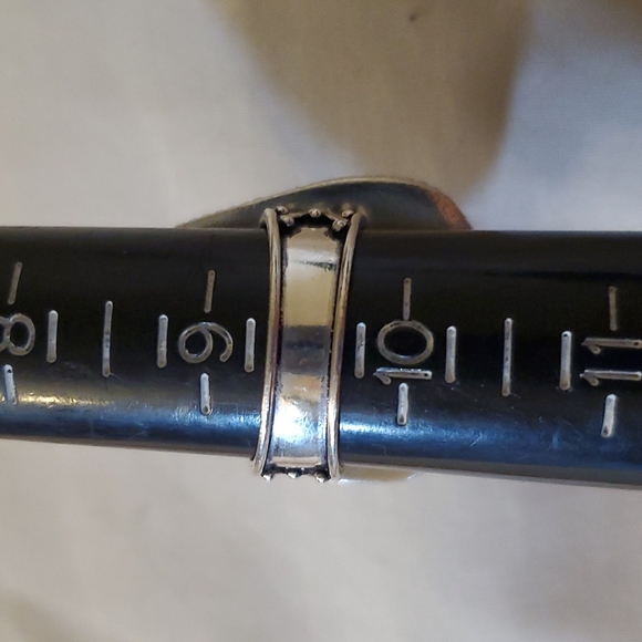 New Oversized Picasso Jasper 925 Silver Statement Ring. - Picture 15 of 16